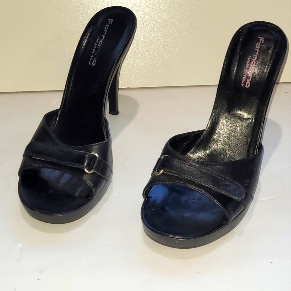 Fornarina Womens Leather Heels sz.9